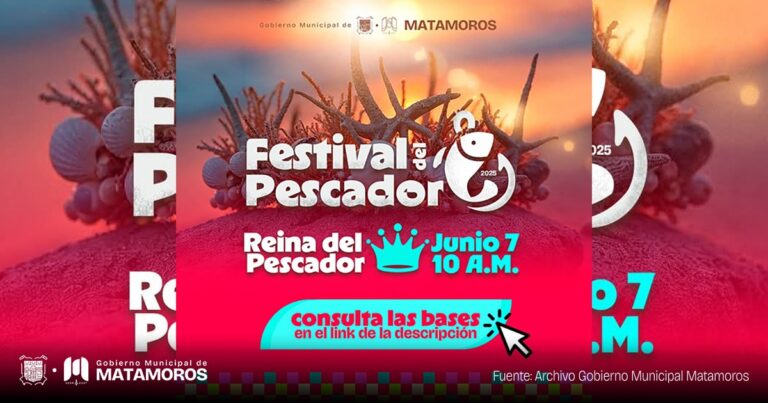 Convocatoria del Gobierno Municipal para Elegir a la Reina del Pescador 2025