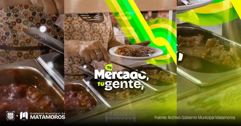 Invita Gobierno de Matamoros a visitar el Mercado María Barrientos