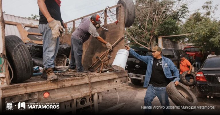 Jornada de descacharrización en Campestre del Río 1