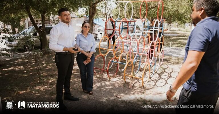 La cuadrilla “Renace” trabaja en la rehabilitación de espacios públicos en la colonia Lázaro Cárdenas