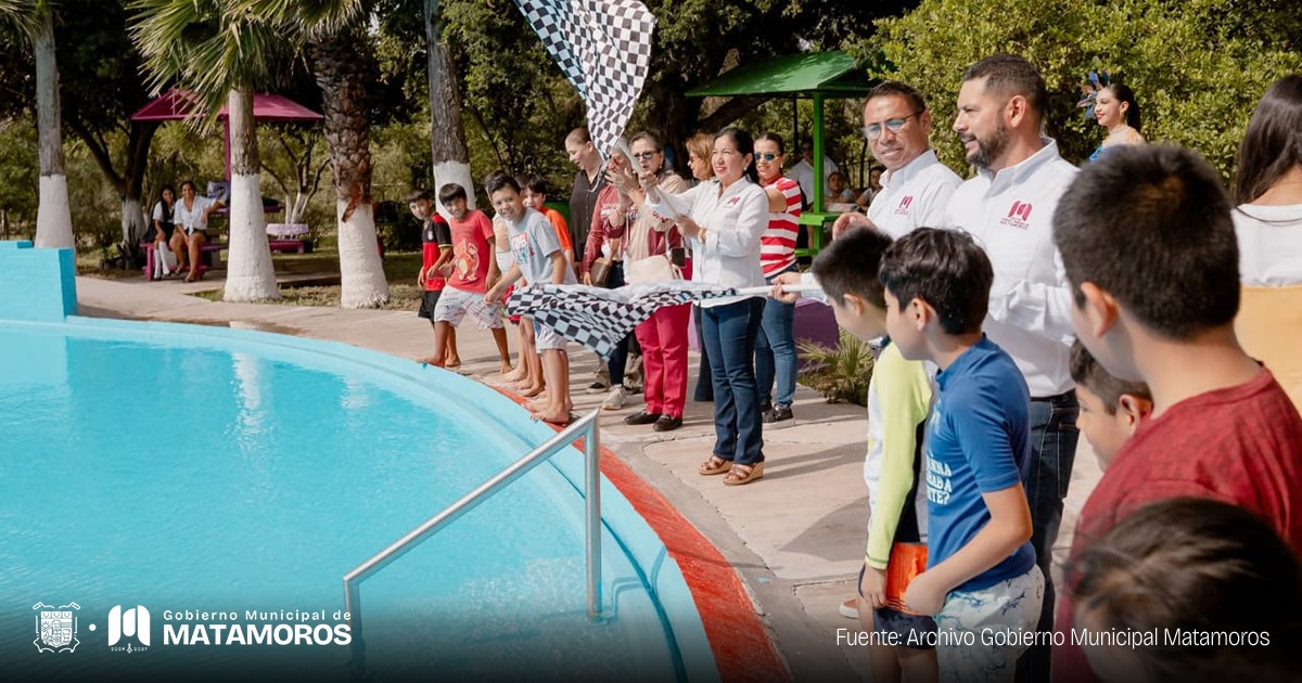 El Chapoteadero abre sus puertas para un verano lleno de diversión en Matamoros