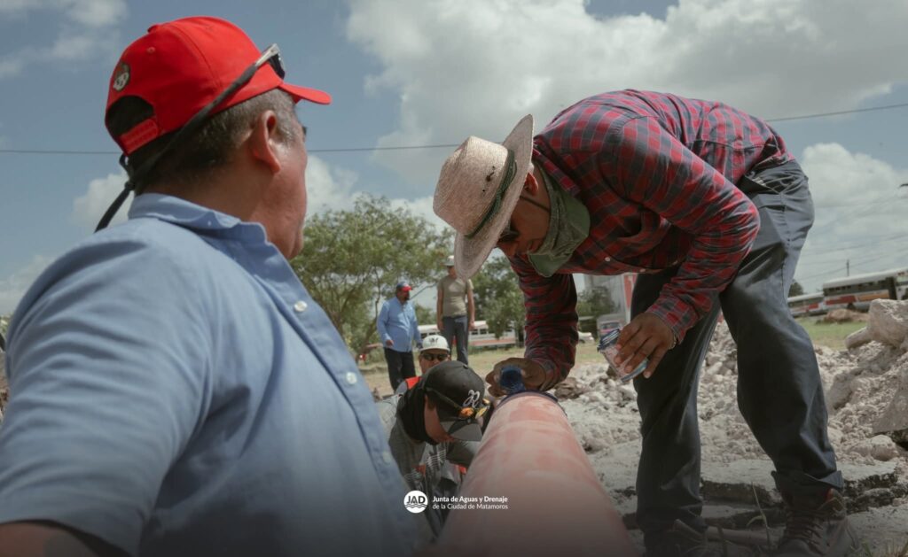 Gobierno Municipal de Matamoros fortalece servicios básicos en las colonias Integración Familiar y Ampliación Solidaridad