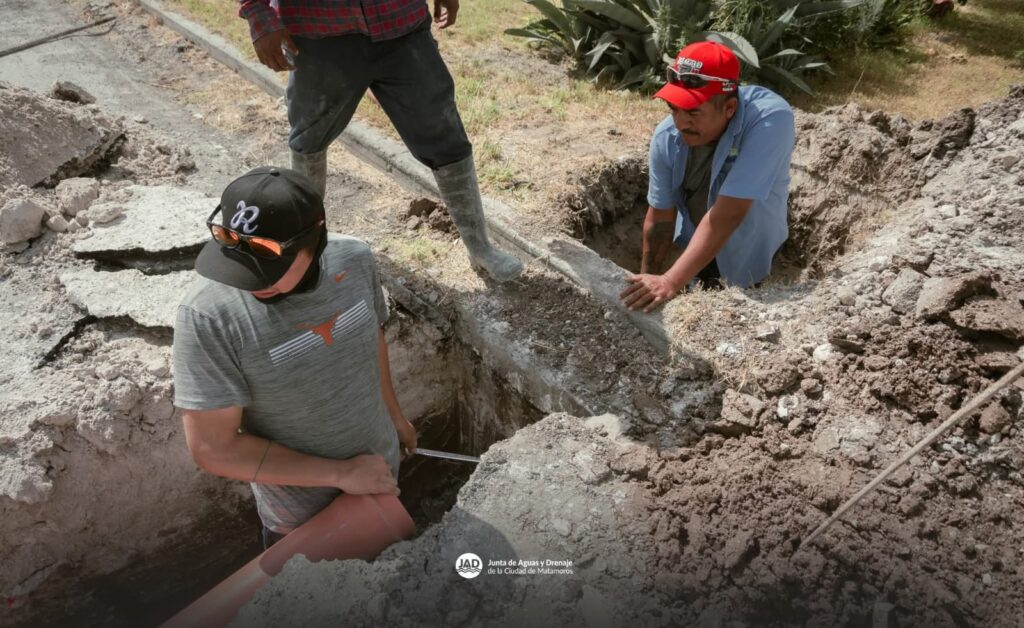 Gobierno Municipal de Matamoros fortalece servicios básicos en las colonias Integración Familiar y Ampliación Solidaridad