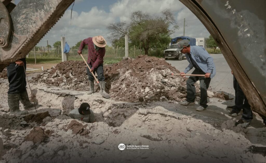 Gobierno Municipal de Matamoros fortalece servicios básicos en las colonias Integración Familiar y Ampliación Solidaridad