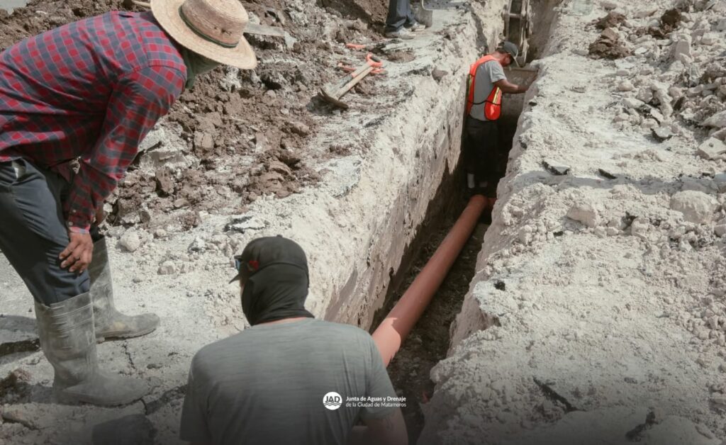 Gobierno Municipal de Matamoros fortalece servicios básicos en las colonias Integración Familiar y Ampliación Solidaridad