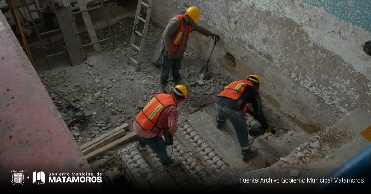 Gobierno municipal impulsa rehabilitación del sistema de filtración en la colonia Moderna