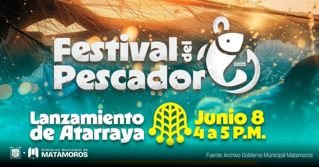 Invita Gobierno Municipal al Lanzamiento de Atarraya en el Festival del Pescador 2025