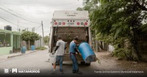 Limpieza Pública recorre día con día las Calles de Matamoros