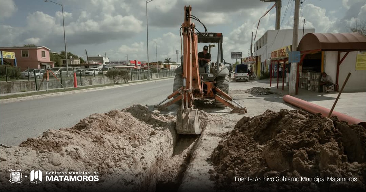 Avanza significativamente la rehabilitación de la red de drenaje sanitario en la colonia Salinas de Gortari