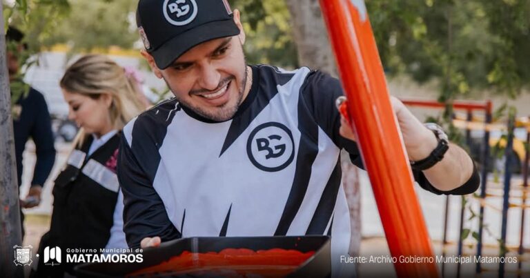 Con apoyo de la cuadrilla Renace, el Gobierno Municipal avanza en la rehabilitación de la Casa Hogar del DIF Matamoros