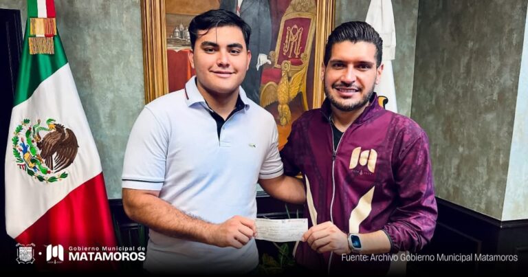Apoya Presidente Municipal a joven orgullo que representará a México en campeonato mundial