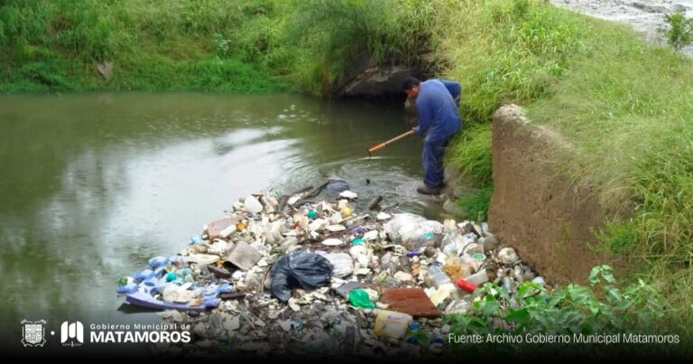 Continúan acciones para prevenir inundaciones en Matamoros