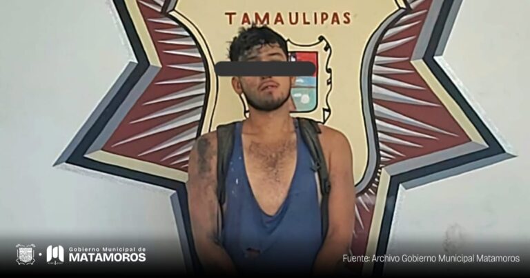 Eficaz actuación de la Policía de Proximidad al detener a una persona que alteraba el orden en la colonia Las Palmas