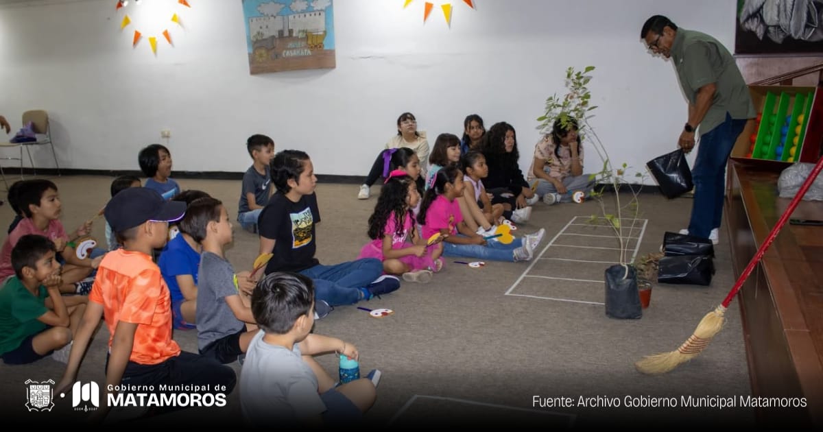 El Campamento de Verano 2025 en el Museo Casamata impulsado por el Gobierno de Matamoros ya está en marcha