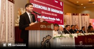 El Presidente Municipal apadrina a los alumnos del CBTis 135 en sus dos turnos