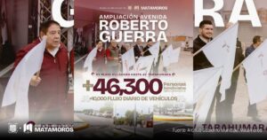 La ampliación de la avenida Roberto Guerra conecta y transforma a Matamoros Beto Granados