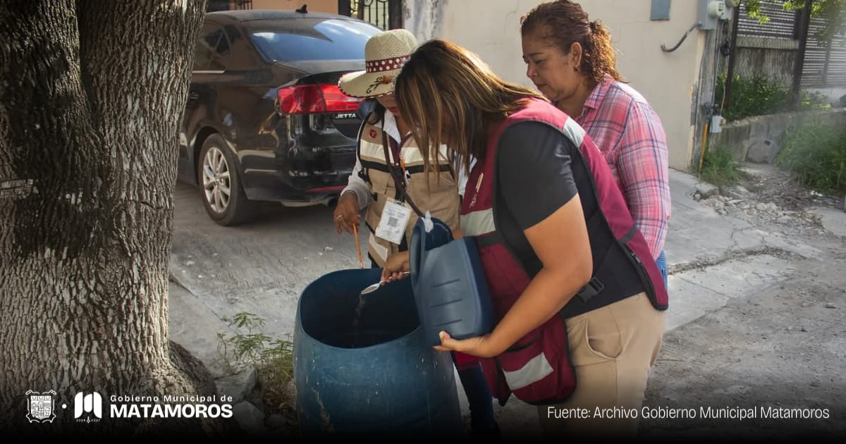 Refuerza el Gobierno de Matamoros la lucha contra el dengue