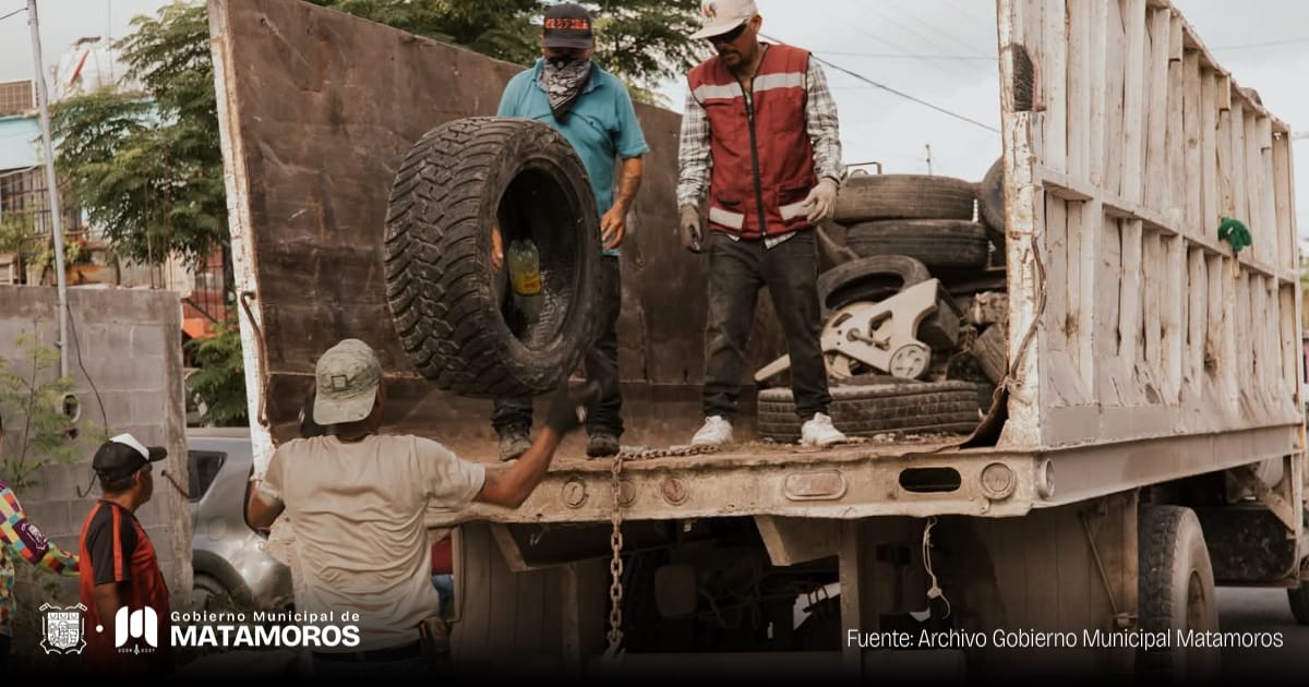 Refuerza gobierno de Beto Granados acciones de fumigación para que brille Matamoros