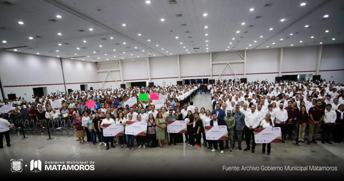 Asiste el Presidente Municipal al arranque del Programa Impulso Económico en Ciudad Victoria