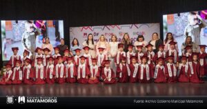 Con emotiva ceremonia de graduación DIF Matamoros despide a la Generación 2024-2025 de los Centros Asistenciales de Desarrollo Infantil CADI