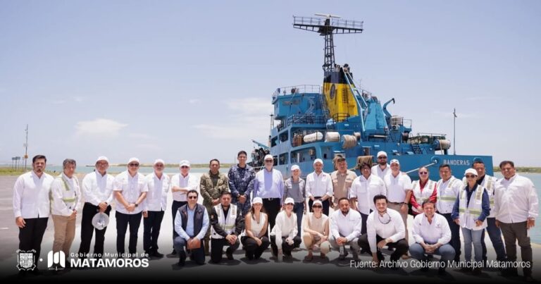 El futuro ya viene por mar": Gobierno de Matamoros