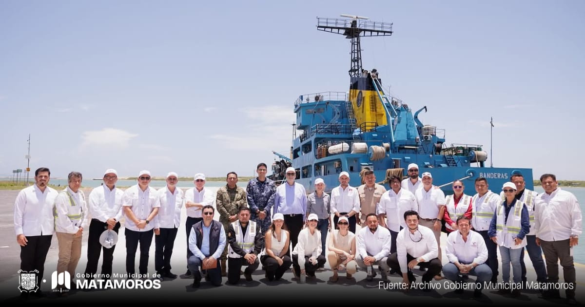 El futuro ya viene por mar": Gobierno de Matamoros