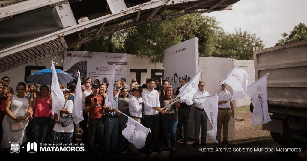 Calle a calle, el cambio llegó a la colonia Obrera: Gobierno de Matamoros