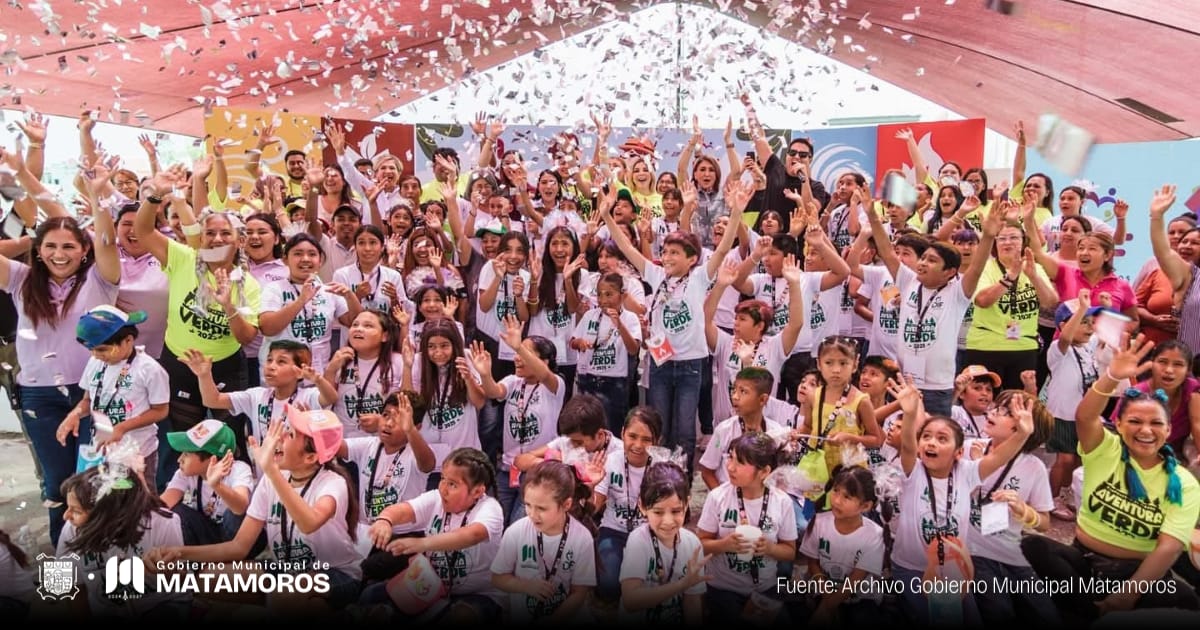 Celebra DIF Matamoros clausura del Campamento 2025 “Aventura Verde”