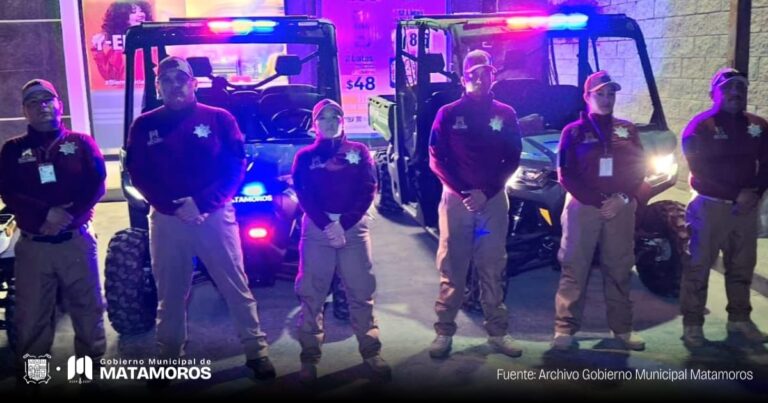 Eficaz coordinación de Seguridad Turística permite la localización exitosa de menores desaparecidos en Matamoros