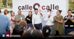 Gobierno de Matamoros avanza con más obra pública en Villa Esmeralda