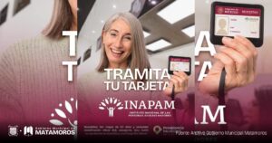 Gobierno de Matamoros facilita trámite de la tarjeta INAPAM