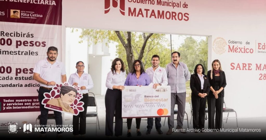 Gobierno de Matamoros otorga oficinas para el Centro de Atención de Becas para el Bienestar