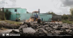Impulsa Gobierno de Matamoros bacheo y mejoramiento vial a través del programa “Calle a Calle”