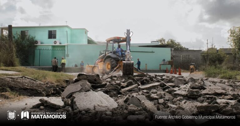 Impulsa Gobierno de Matamoros bacheo y mejoramiento vial a través del programa “Calle a Calle”
