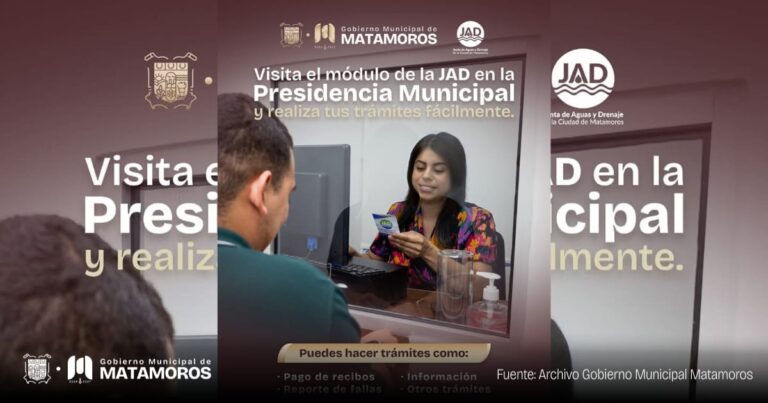 Instruye el Presidente Municipal la instalación de un módulo de la JAD en Presidencia Municipal