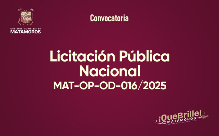 MAT-OP-OD-016/2025