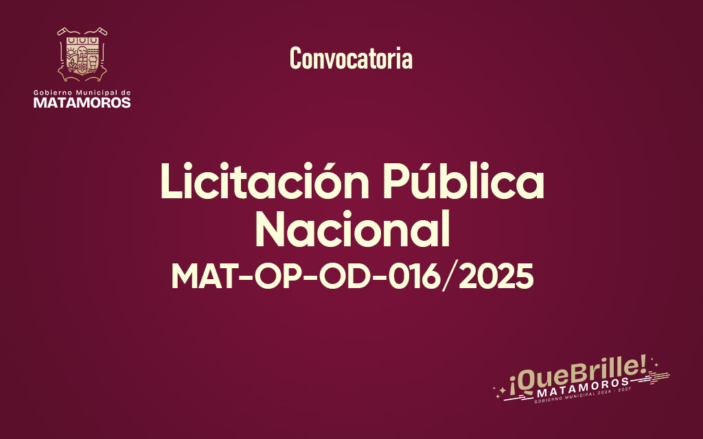 MAT-OP-OD-016/2025