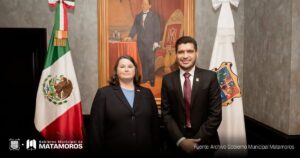 Recibe el Presidente Municipal a la nueva Cónsul General de Estados Unidos en Matamoros
