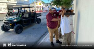 Seguridad Turística de Matamoros detiene a presunto homicida de adulto mayor de la colonia Jardín