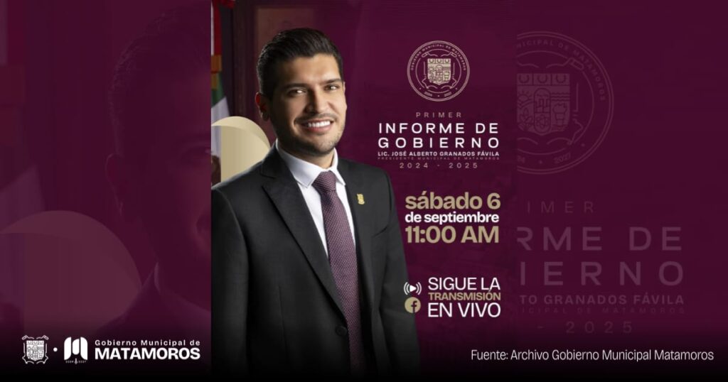 Este sábado, el Presidente Municipal presentará su Primer Informe de Gobierno