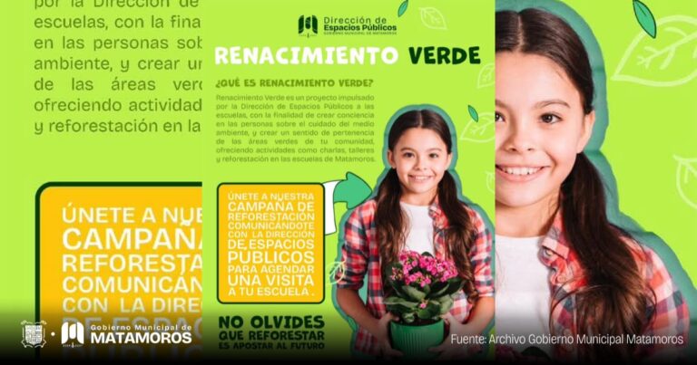 Gobierno de Matamoros Invita al Renacimiento Verde: Una Iniciativa para Reforestar y Cuidar el Medio Ambiente en Matamoros