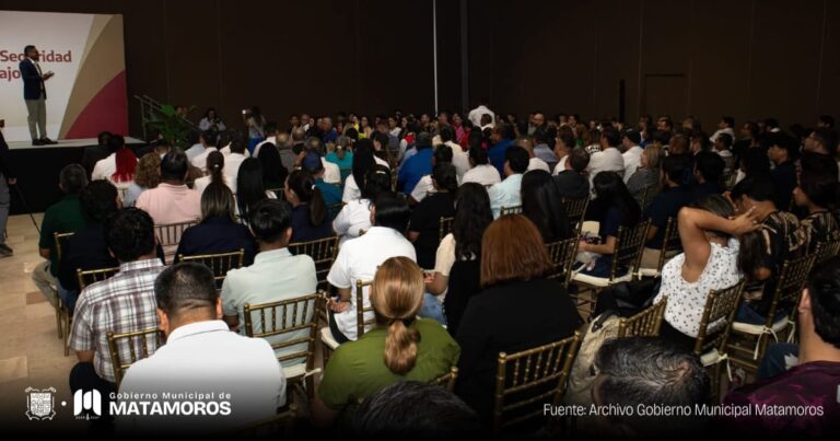 Gobierno de Matamoros impulsa seguridad y salud en el trabajo con ciclo de conferencias