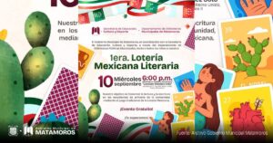 Gobierno de Matamoros invita a niñas y niños a participar en la Primera Lotería Literaria Mexicana