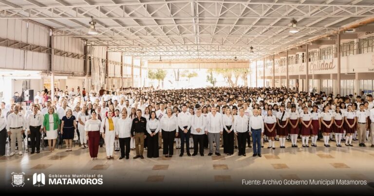Presidente Municipal preside inicio del ciclo escolar 2024-2025