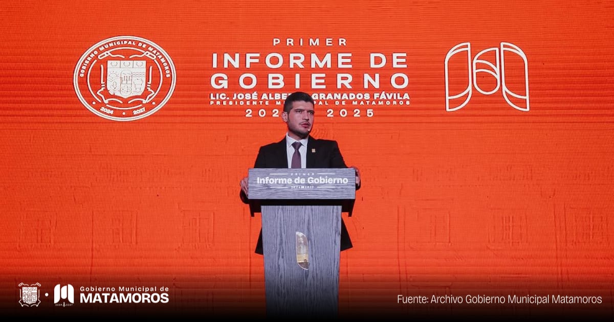 Primer Informe de Gobierno Resultados que hacen brillar a Matamoros