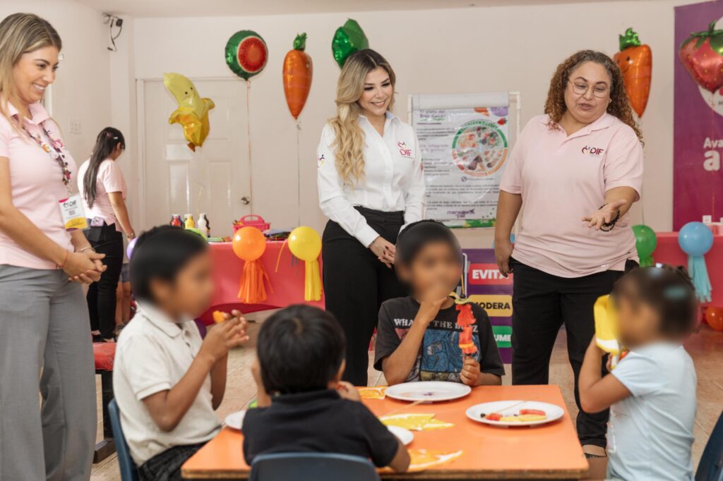 Imparte DIF Matamoros pláticas de orientación alimentaria en la Casa Hogar del Niño Matamorense