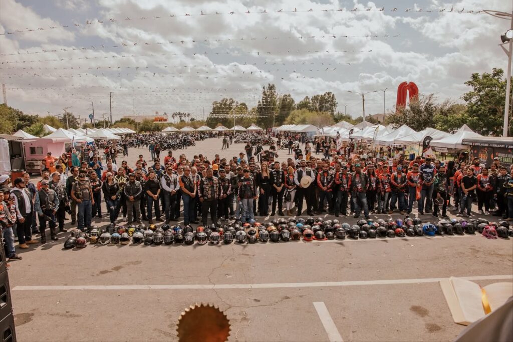 Miles de visitantes participan en el Motomoros Fest 2025 en Matamoros