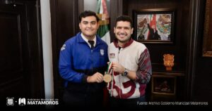 Presidente Municipal apoya a deportista matamorense con destacada trayectoria internacional