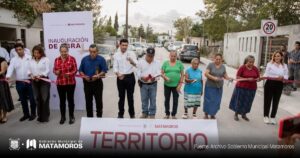 Compromiso hecho realidad: Presidente Municipal pavimenta la calle Sexta de la colonia Libertad y Progreso