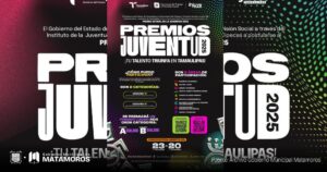 Gobierno de Matamoros invita a jóvenes de Matamoros a participar en el Premio Estatal de la Juventud 2025